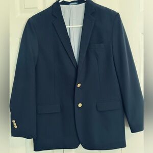 Classic Boy’s Navy Blazer with Gold Buttons